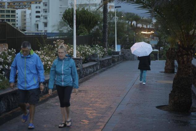 Jornada de lluvia y frío en Gran Canaria. 