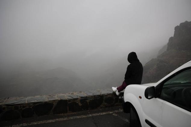 Jornada de lluvia y frío en Gran Canaria. 