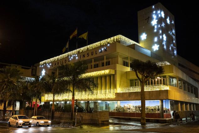 Fotos: El Cabildo de Gran Canaria inaugura la Navidad 