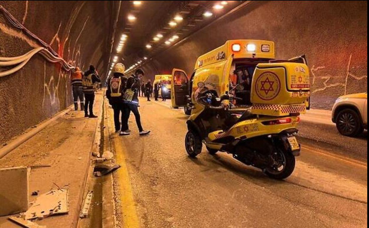 Dos trabajadores españoles mueren atropellados en un túnel próximo a Jerusalén