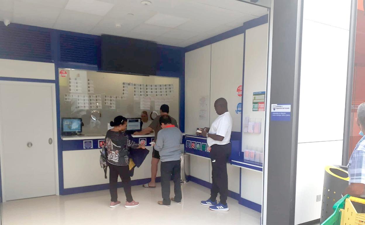 Administración 1 de Arrecife, ahora en Open Mall. 