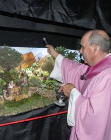 Imagen secundaria 2 - Imágenes de la inauguración del Belén. 
