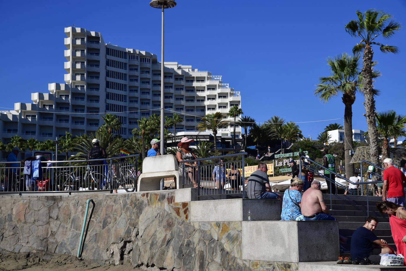 Foto: Maspalomas presume de sol a las puertas del invierno