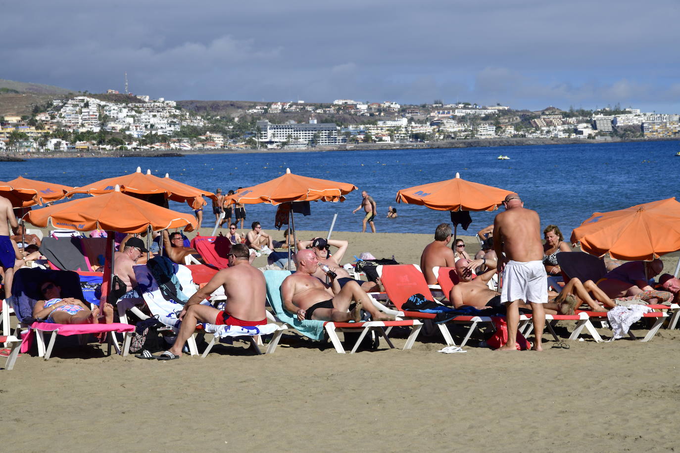 Foto: Maspalomas presume de sol a las puertas del invierno