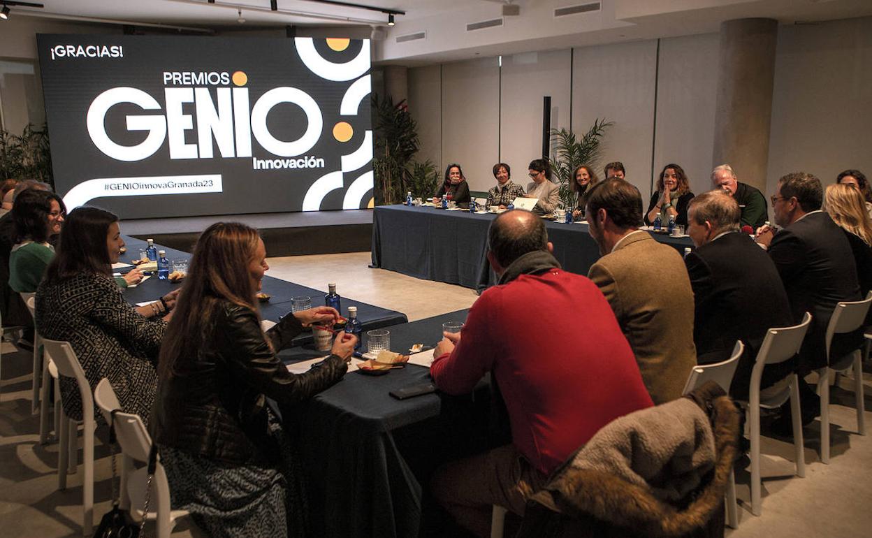 Presentación de la XVI edición de los Premios GENIO en Vocento.,