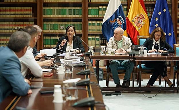 Uno de los momentos de la presentación de la memoria de la Fiscalía de 2021. 