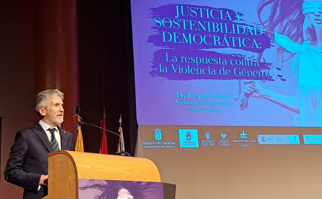 El ministro del Interior, Fernando Grande Marlaska. 