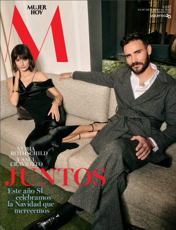 Nuria Rothschild y Saúl Craviotto, en portada en 'Mujer Hoy'