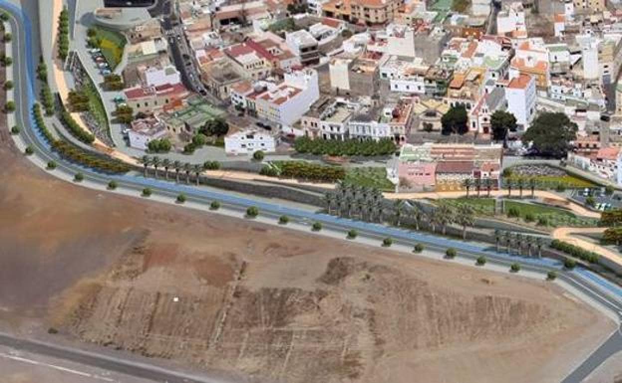 Moler Conexión Se convierte en Aprueban el proyecto para crear un cinturón verde entre Tamaraceite y  Ciudad Alta | Canarias7