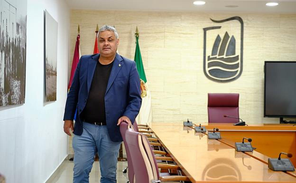 Juan Jiménez, alcalde de Puerto del Rosario. 