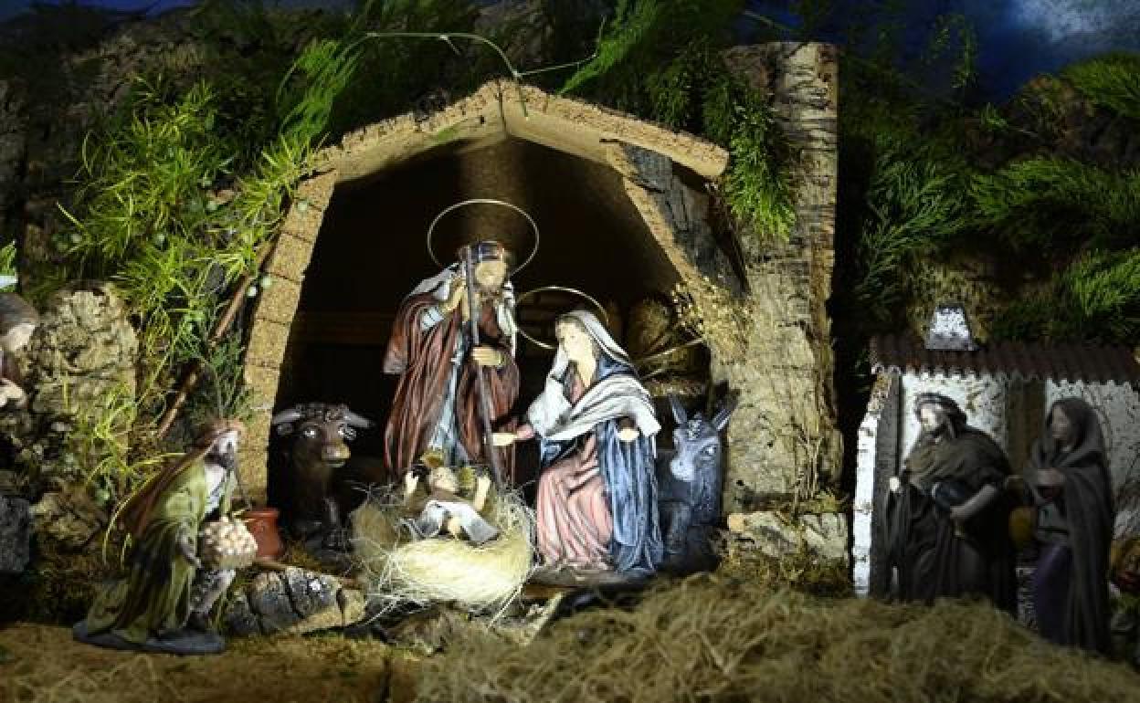 Los belenes son parte de la tradición navideña canaria. 