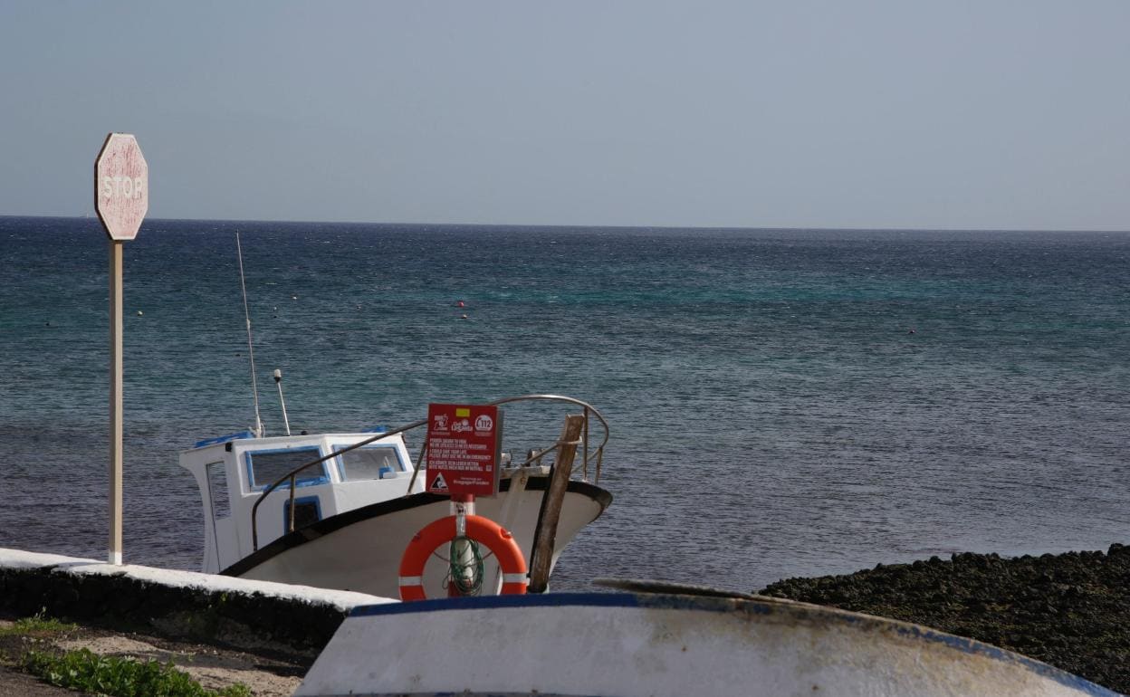 Vista del litoral de Las Caletas, donde varias entidades prevén parques eólicos marinos. 