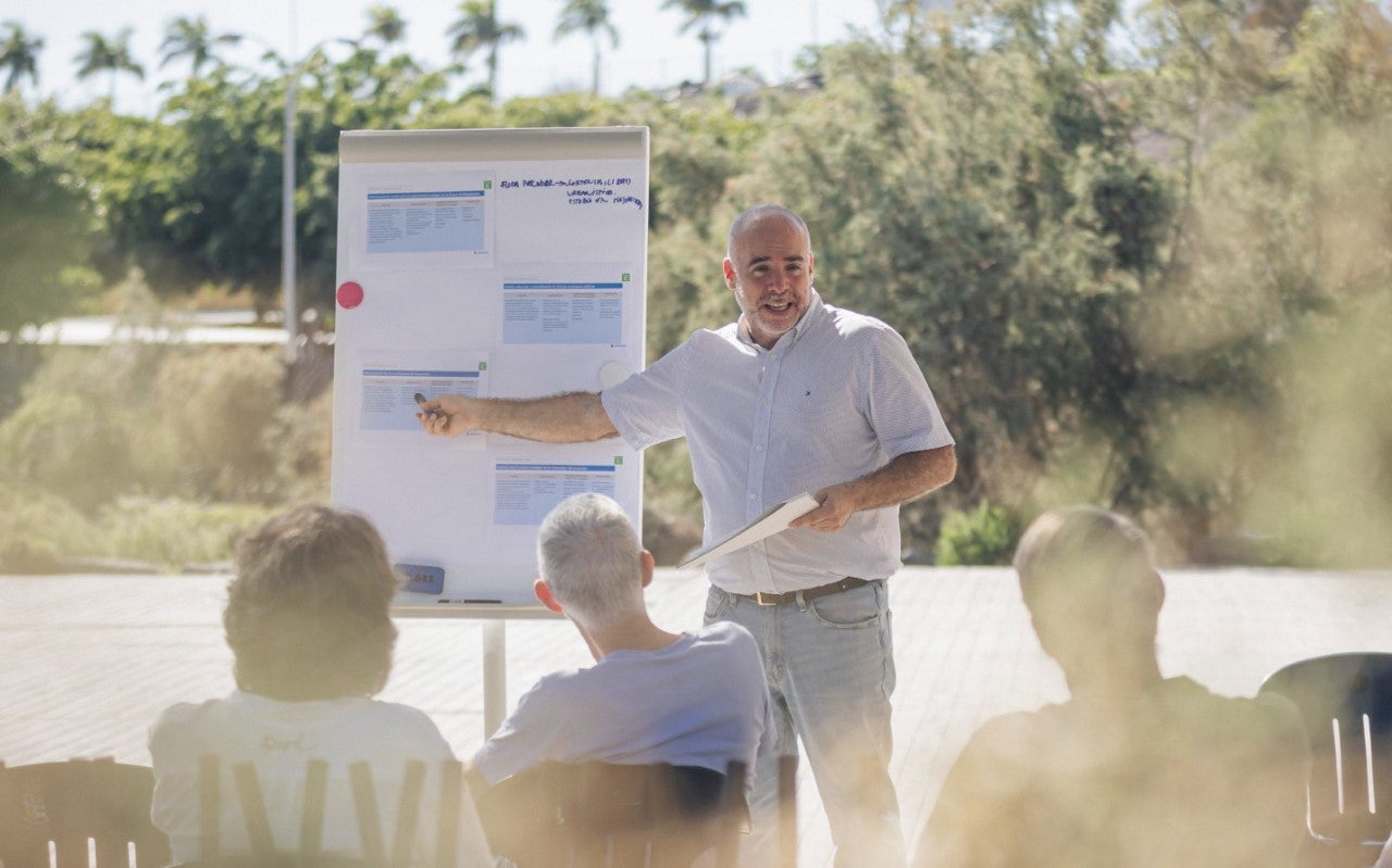La mesa de reconstrucción verde de San Bartolomé de Tirajana es ya una realidad