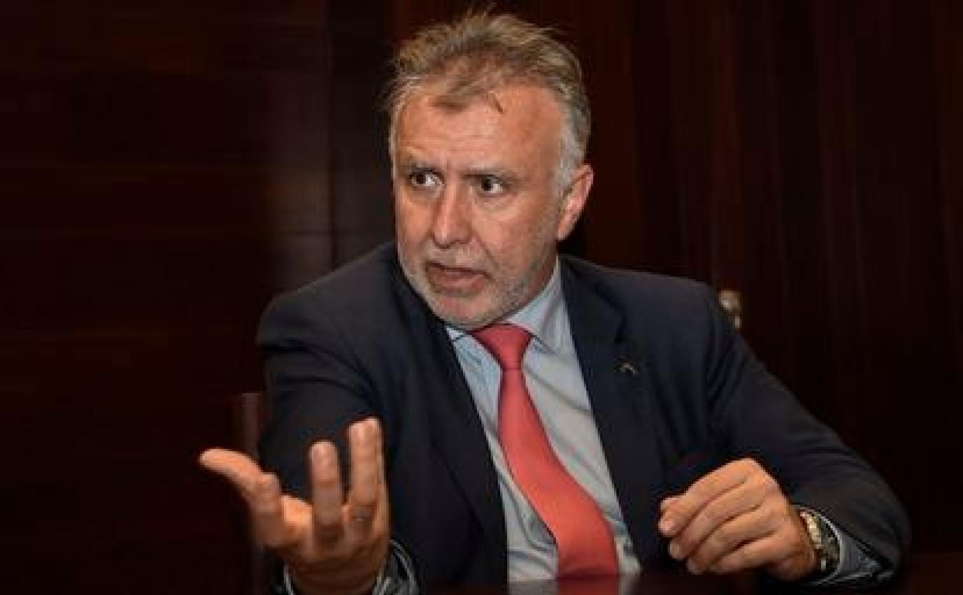 Ángel Víctor Torres, presidente del Gobierno canario. 