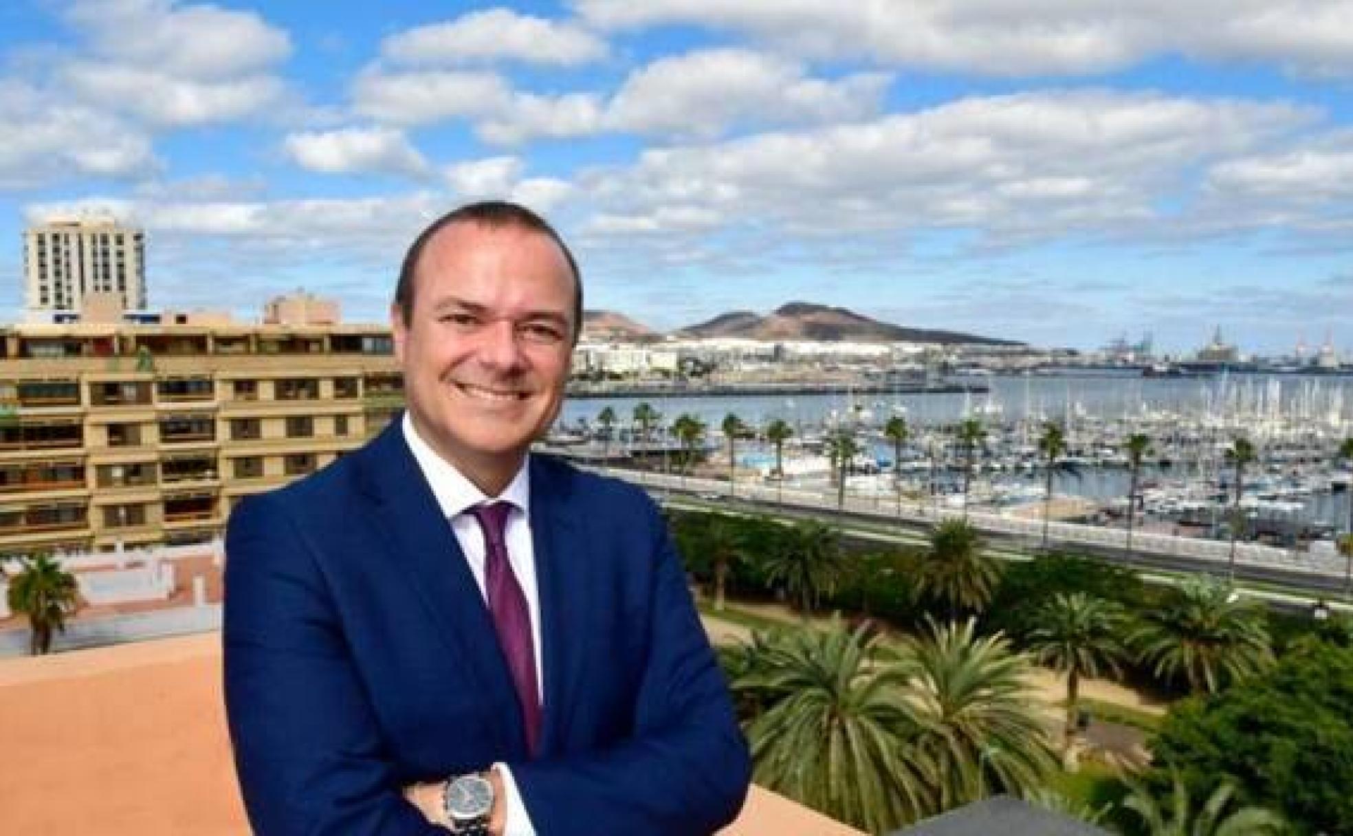 Augusto Hidalgo, alcalde de Las Palmas de Gran Canaria. 