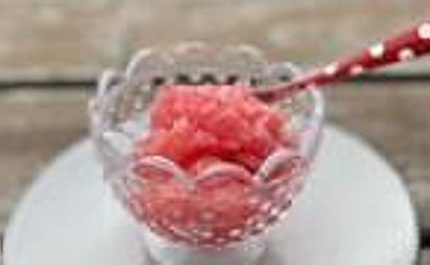 Sorbete de sandía