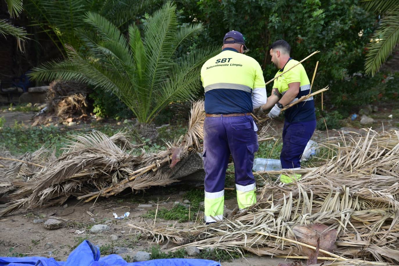 Fotos: El desalojo de una quincena de sintechos, en imágenes