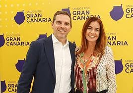 Lucas Bravo de Laguna y Elízabeth López.