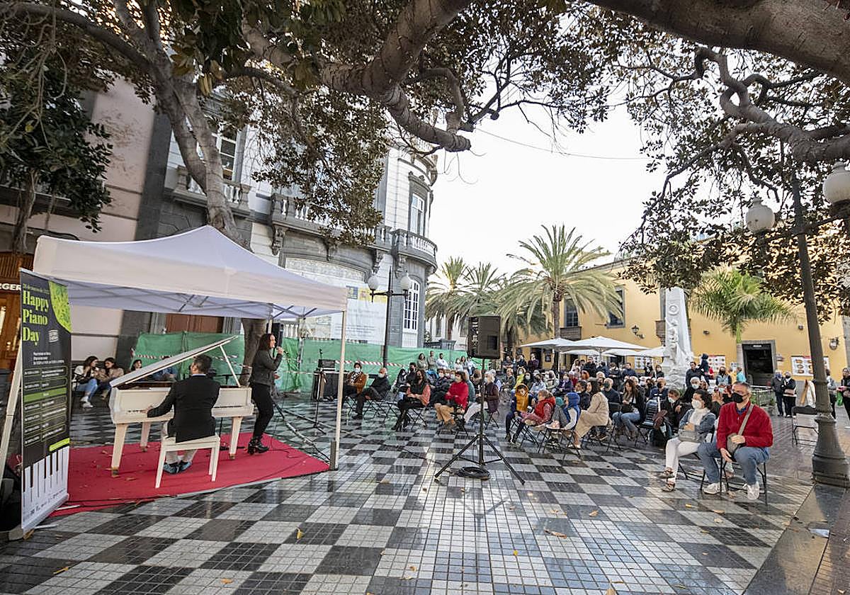 Imagen de archivo de uno de los conciertos de esta actividad.