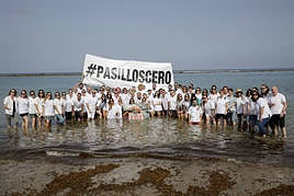 Momento de la concentración del personal de Urgencias en Las Canteras.