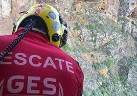 Foto de archivo de un rescate del GES.