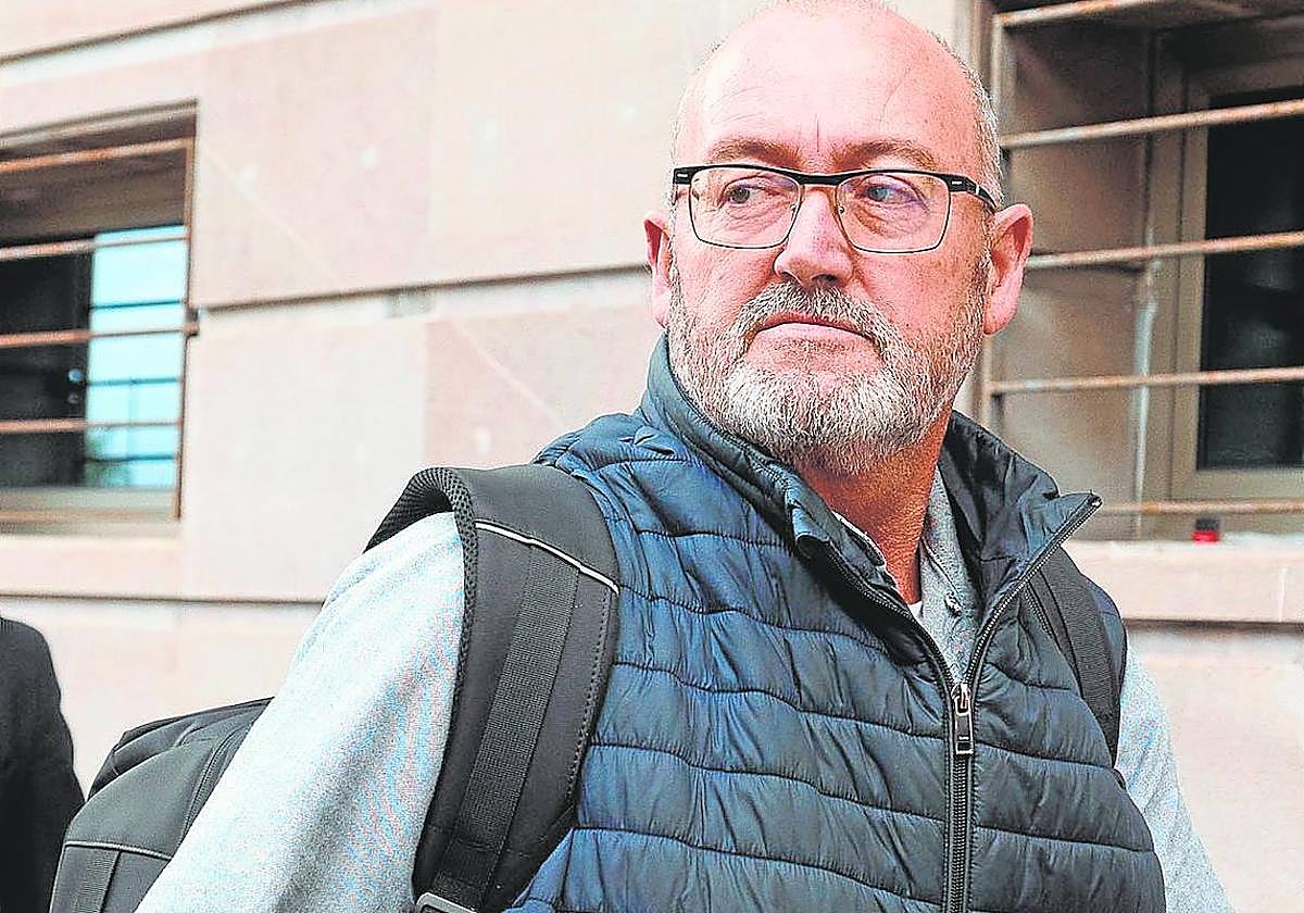 Juan Bernardo Fuentes, al quedar en libertad.