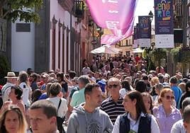 Más de 50.000 personas acudieron a Enorte en Arucas.