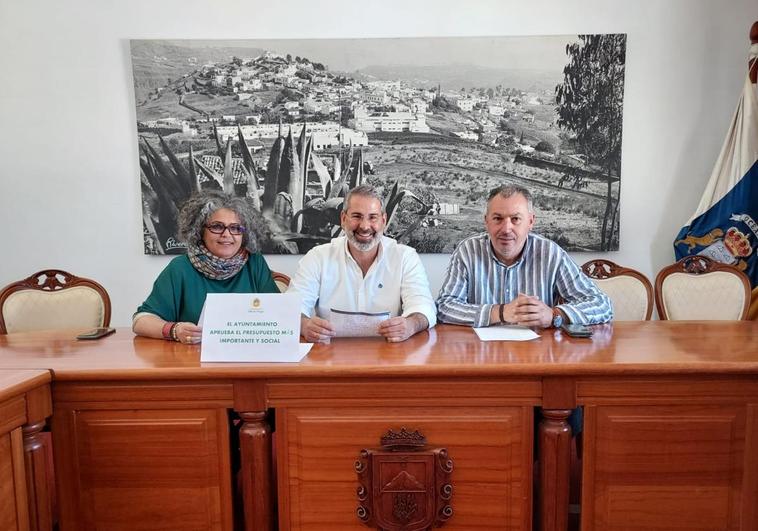 El Ayuntamiento de Firgas aprueba el presupuesto «más social» de su historia
