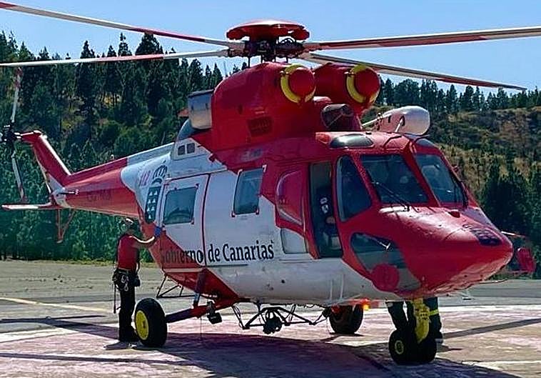 Imágenes del rescate.