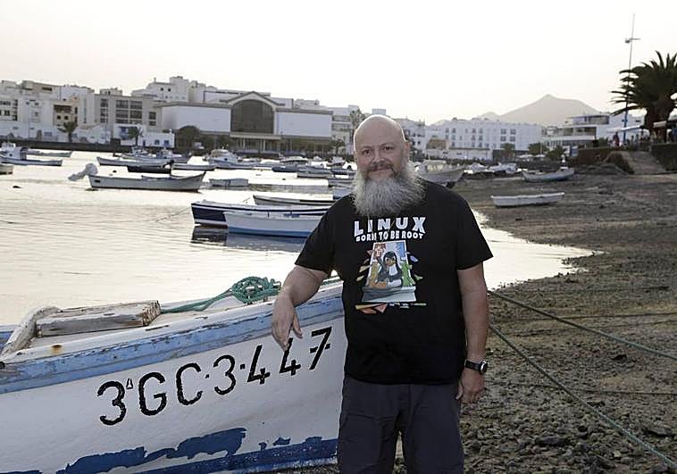 Rodolfo Martín, en Arrecife.