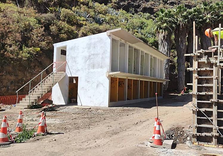 Galería. El espacio destinado para el tiro de precisión tendrá que cambiar la escalera de acceso a la planta superior.