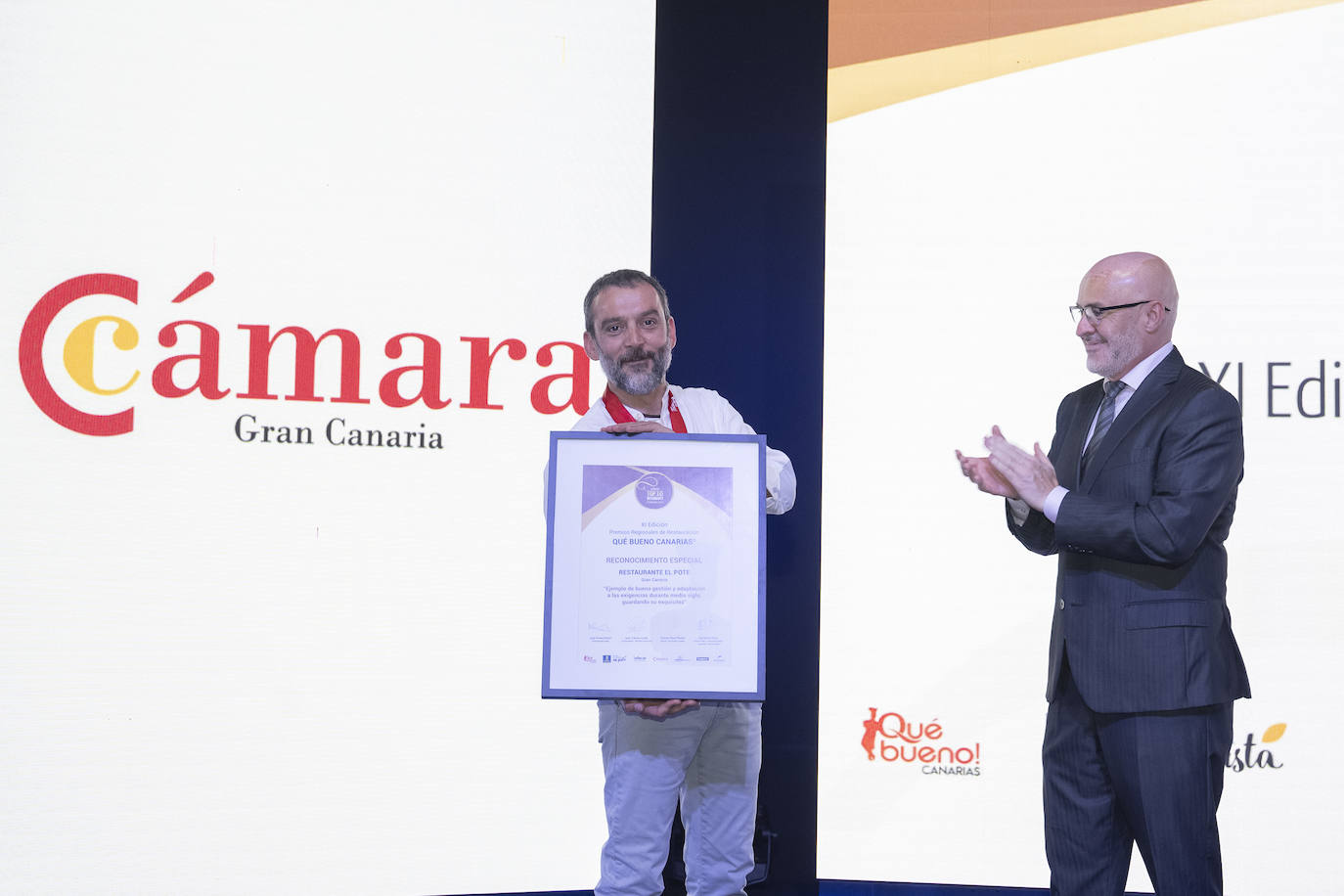 XI Gala de premios a los mejores de la restauración de Las guías «Qué Bueno Canarias»