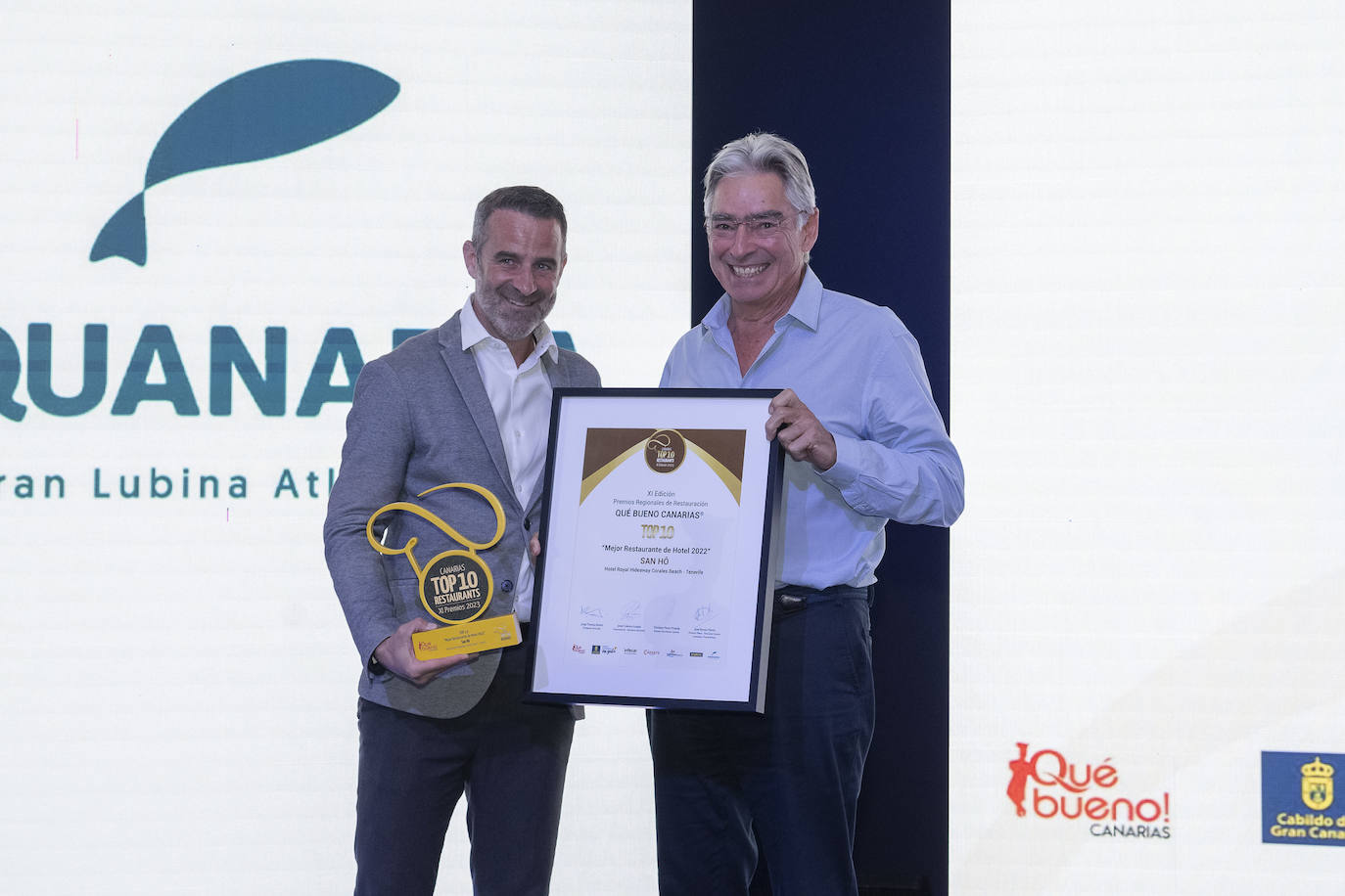 XI Gala de premios a los mejores de la restauración de Las guías «Qué Bueno Canarias»