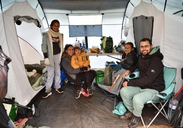 Las acampadas en la cumbre traen la paz que la capital grancanaria te quita