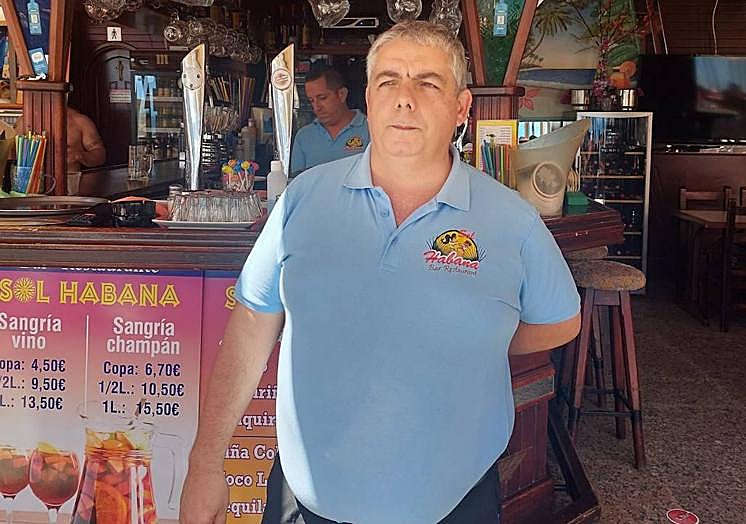 Julio, encargado de Sol Habana.