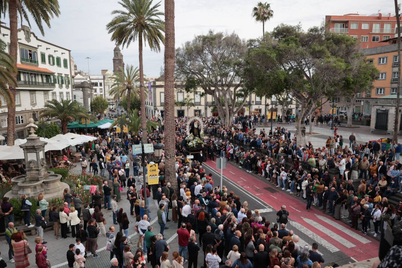 La Procesión Magna recorre Vegueta
