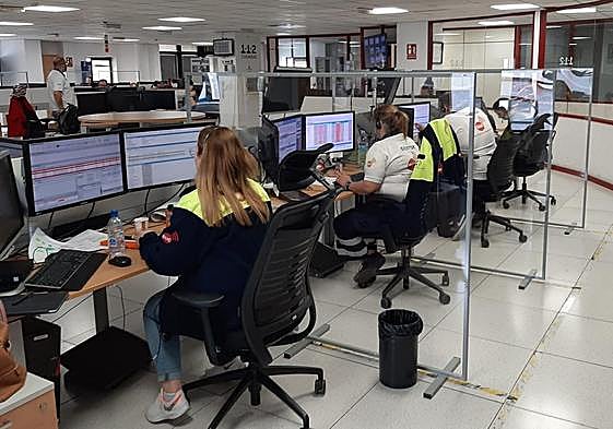 Centro de emergencias del Gobierno de Canarias 1-1-2.