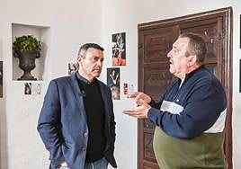 Oswaldo Betancort y Miguel Ángel Jiménez.