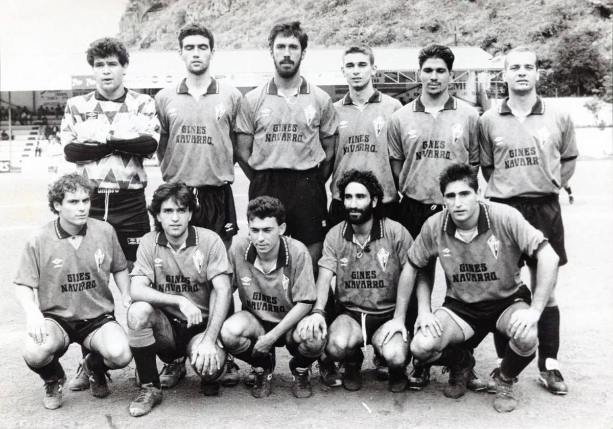 Formación del Mensajero de la temporada 1991-92.