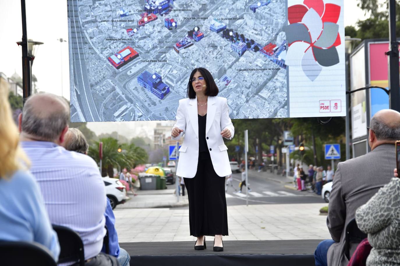 Carolina Darias lanza sus compromisos para la capital grancanaria