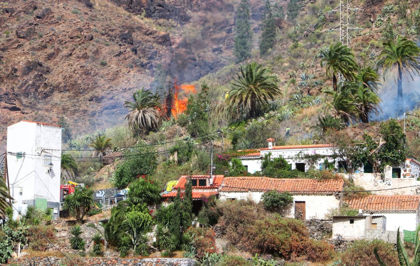 Conato de incendio en Fataga