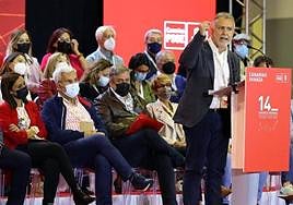 Imagen de archivo de Ángel Víctor Torres, presidente de Canarias y secretario general del PSOE insular.