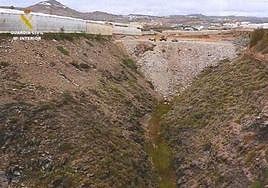 Barranco de Santa María de Guía, en Gran Canaria