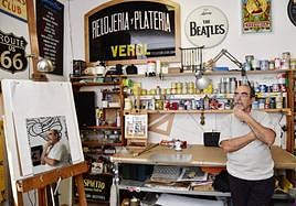 Jaime Medina, presidente de la asociación Insula Signa.