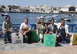 Presentación en el Charco de San Ginés.