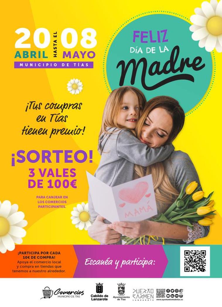 Campañas comerciales por el Día de la Madre, se empieza en Tías