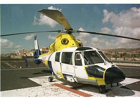 Un ciclista herido moderado tras una caída en Güímar