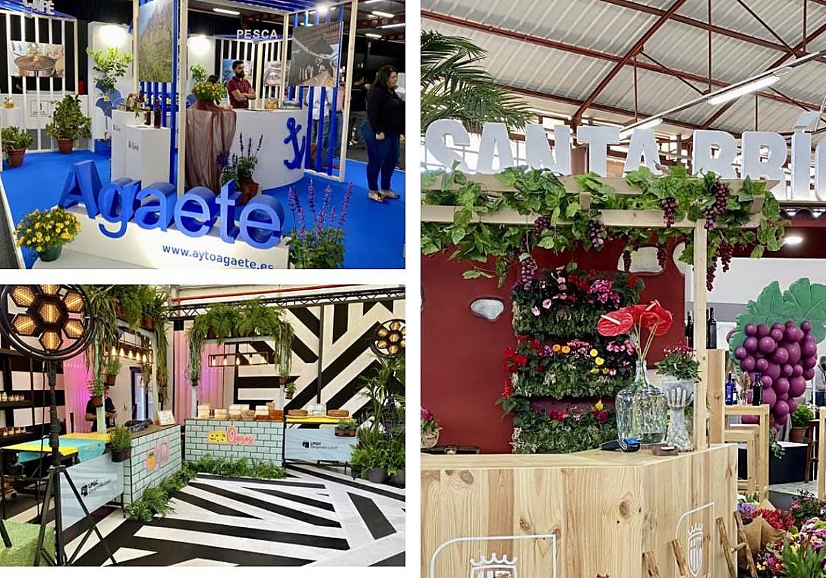 Diferentes expositores de la 10ª Feria Gran Canaria Me Gusta