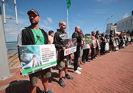 Concentración en Las Canteras