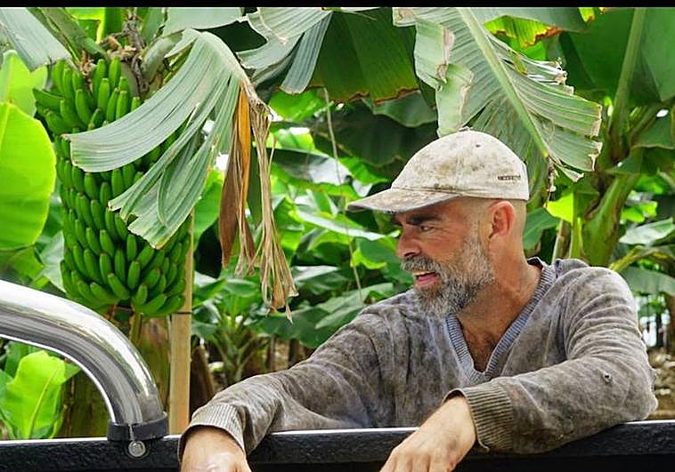 Mingo Ruano, en una secuencia del 'spot' del FIC Gáldar.